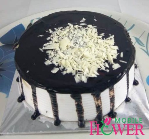 1/2kg vanila cake by mobile flower pune